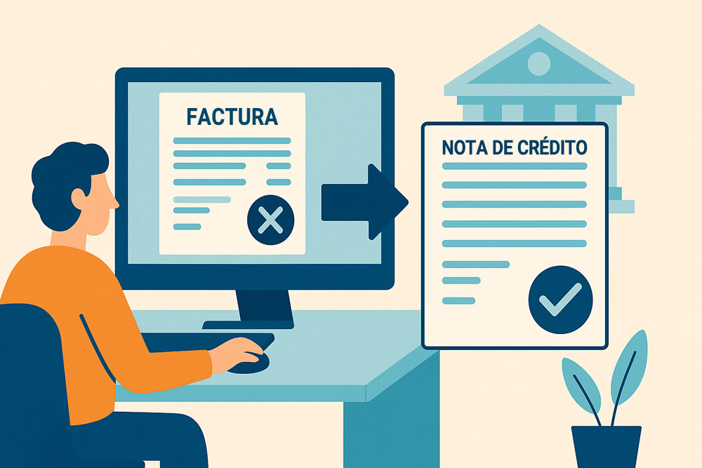 Anular factura en el sii